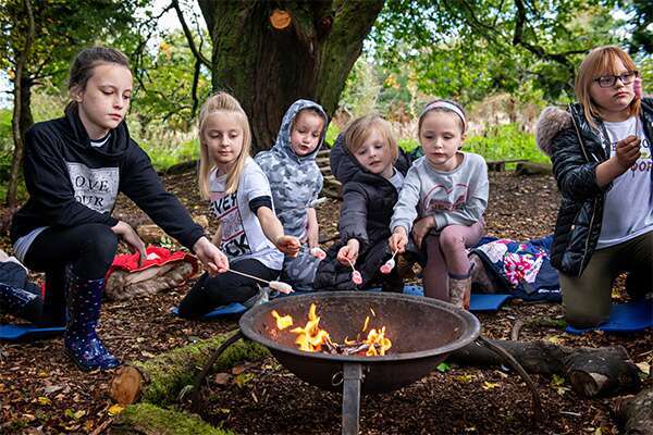 Operation Play Outdoors Glasgow Campfire & Marshmallows